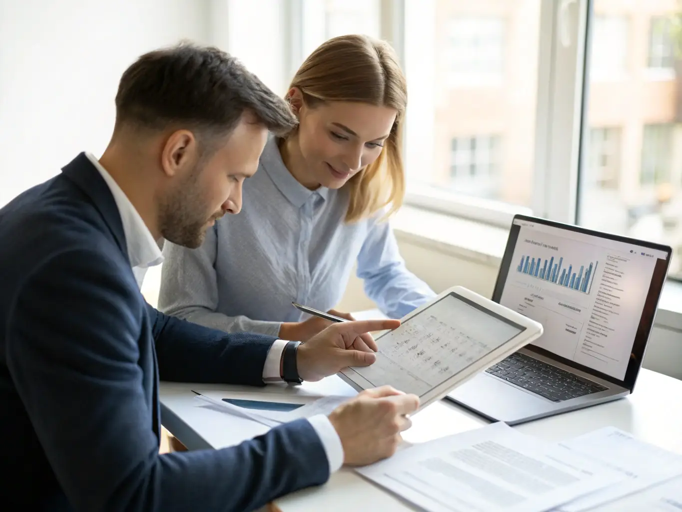 A professional auditor meticulously reviews a company's security protocols against the ISO 27001 standard, ensuring comprehensive coverage and adherence to best practices.